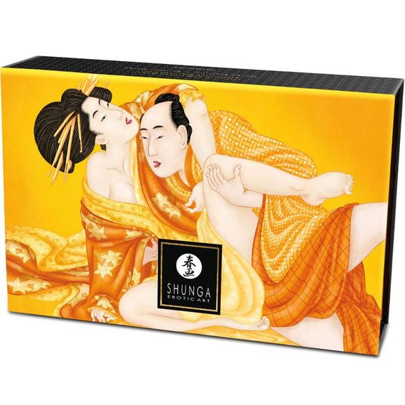Вкусная пудра для оральных ласк Shunga Body Powder Luscious Mango, 75 г, аромат манго | Зображення 3