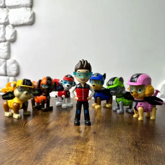 Набор фигурок из мультика Щенячий патруль 6050A 7 персонажей | Зображення 2