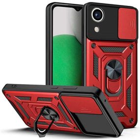 Чохол Ummi Camshield Serge Ring для Samsung Galaxy A03 Core Червоний