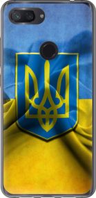 Чехол на Xiaomi Mi 8 Lite Флаг и герб Украины 1 "375u-1585-17620"