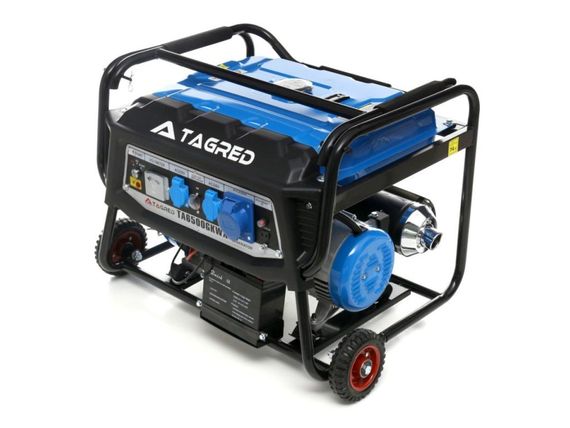 Бензиновий генератор Tagred 6,0/6,5 кВт, однофазний, ручний/електрозапуск (TA6500GKWX) | Зображення 8