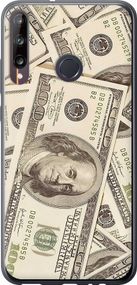 Чехол на Huawei P40 Lite E Доллары "3016u-1875-17620"