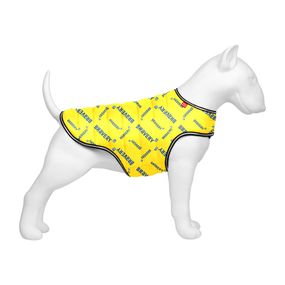 Куртка-накидка для собак WAUDOG Clothes, малюнок "Сміливість", L, А 41 см, B 58-70 см, С 42-52 см