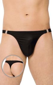 Эротические мужские стринги Thong 4432 - black XL sexstyle