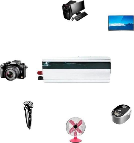 Автоінвертор 2500Вт + Комплект проводів XPRO 12-220В (23457608201_1476) | Зображення 7