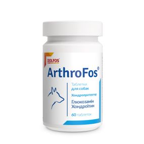 Dolfos ArthroFos витамины для здоровья суставов у собак 60 табл