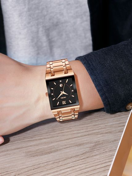 Годинник S2kmei 9263RGBK Rose Gold-Black | Зображення 2