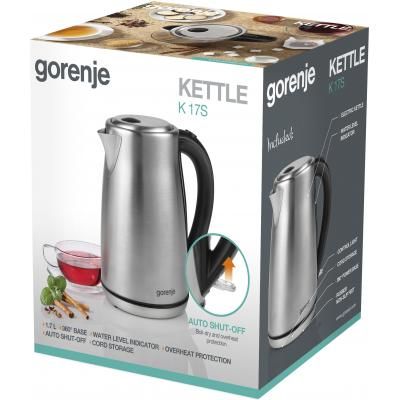 Електрочайник Gorenje K17S | Зображення 3