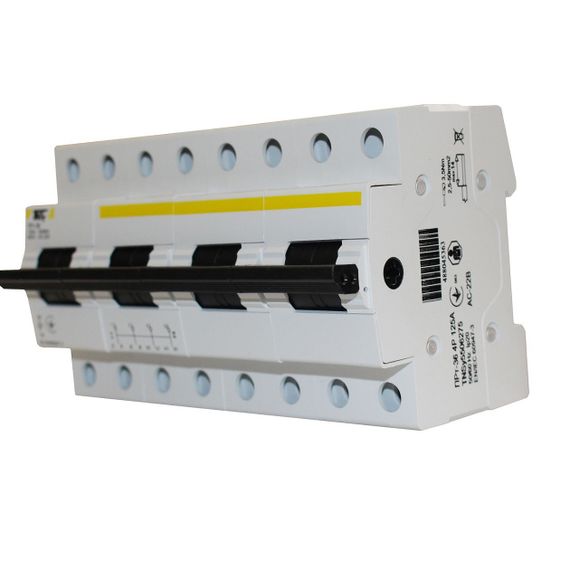 Переключатель-разъединитель ПРт-36 "1-0-2" 4Р 125А Ny95506275 | Зображення 5