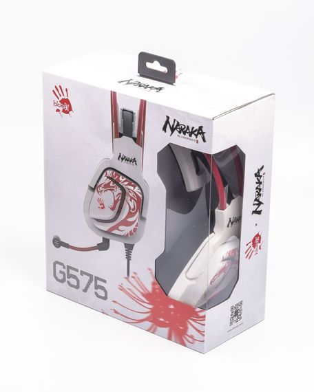 Гарнітура ігрова Bloody G575 Naraka з підсвічуванням, USB | Зображення 6