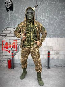 Тактичний костюм софтшел піксель 4в1 RAZER ВТ5403