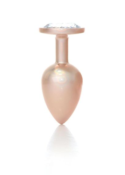 Анальна пробка - Jewellery Pearl Gold Plug Clear L Sex Aura | Зображення 4