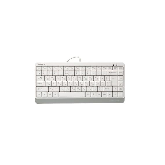 Клавіатура A4Tech FK11 Fstyler Compact Size USB White (FK11 USB (White))