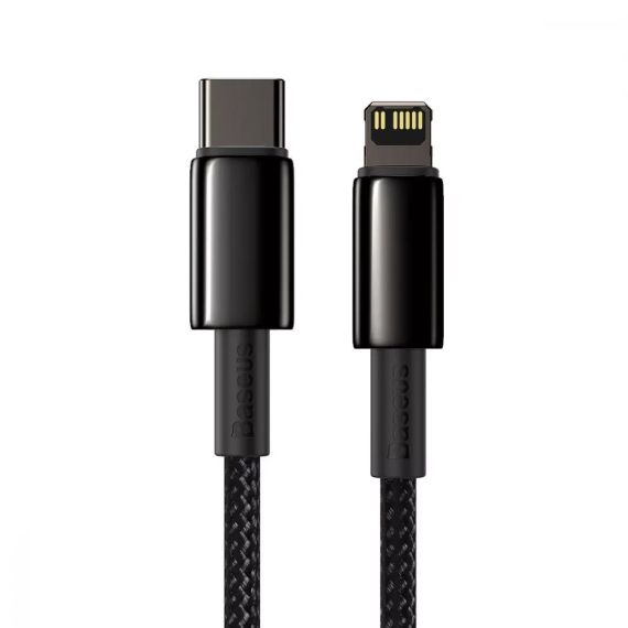 Кабель Baseus Tungsten Gold Fast Charging Type-C to Lightning PD 20W 1m | Зображення 8