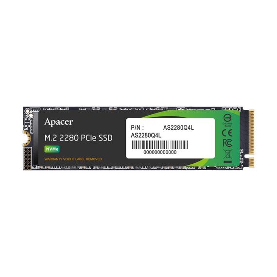 Накопичувач SSD M.2 2280 1TB Apacer (AP1TBAS2280Q4L-1)