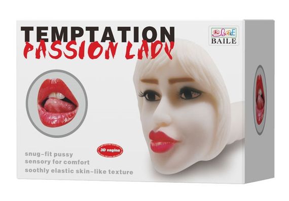 Мастурбатор ротик з вібростимуляцією BAILE - TEMPTATION PASSION LADY Vibration, BM-009183 Sex Aura | Зображення 9