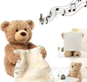 Интерактивная игрушка говорящий Мишка Пикабу Peekaboo Bear