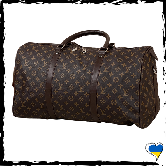 Сумка брендовая дорожная Louis Vuitton. Сумка Луи Виттон. Багажная, спортивная сумка LV, ЛВ | Зображення 1