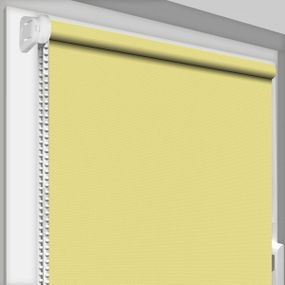 Рулонная штора Rolets Роял 1-801-500 50x170 см открытого типа Бледно-желтая