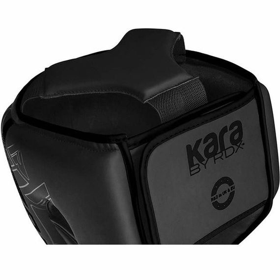 Шолом боксерський  RDX F6 KARA Matte Black S (капа в комплекті) | Зображення 2