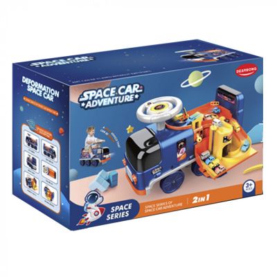 Игровой набор Mountainking Машинка-толокар 2 в 1 Космос (6337374) | Зображення 1