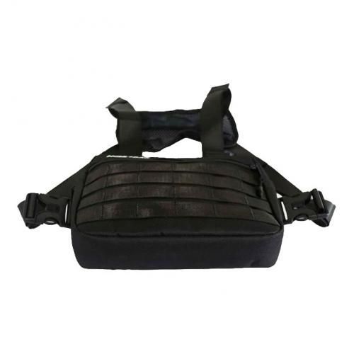 Нагрудна сумка з Cordura 1000D, розгрузка чоловіча, чорна | Зображення 4
