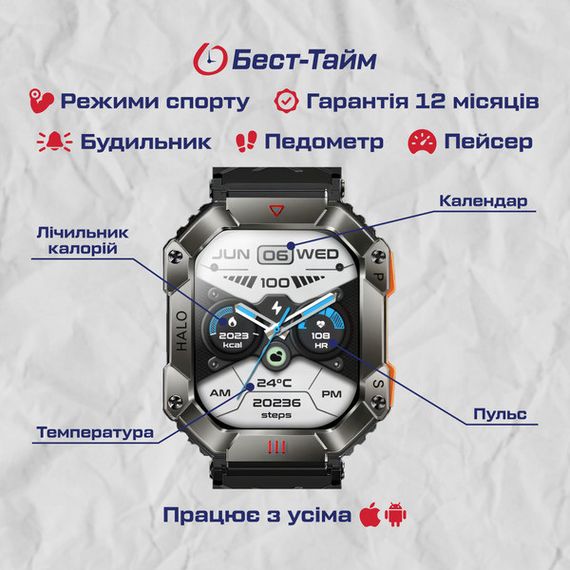 Smart Racer K+ Black с компасом | Зображення 4