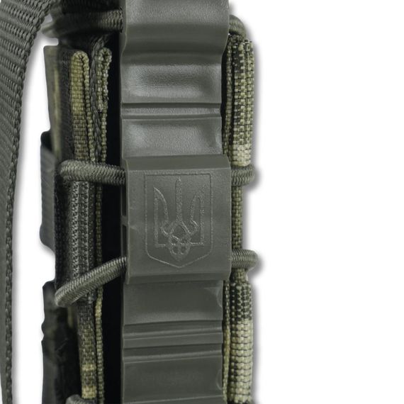 Жесткий усиленный тактический подсумок Kiborg GU Single Mag Pouch Pixel | Зображення 7