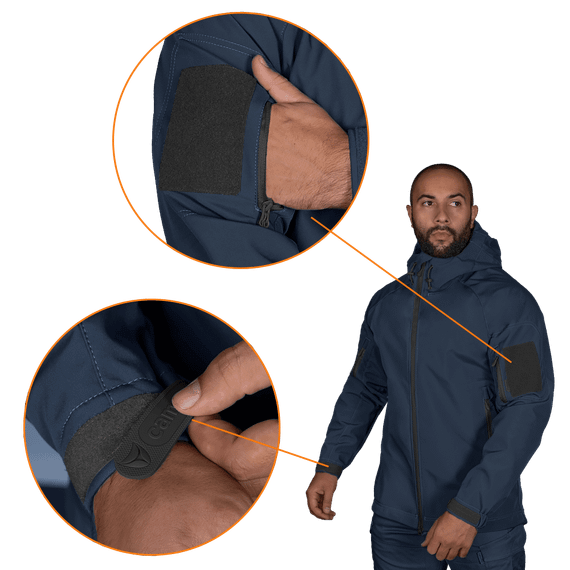 Куртка Stalker SoftShell Темно-синя (7005), M | Зображення 2