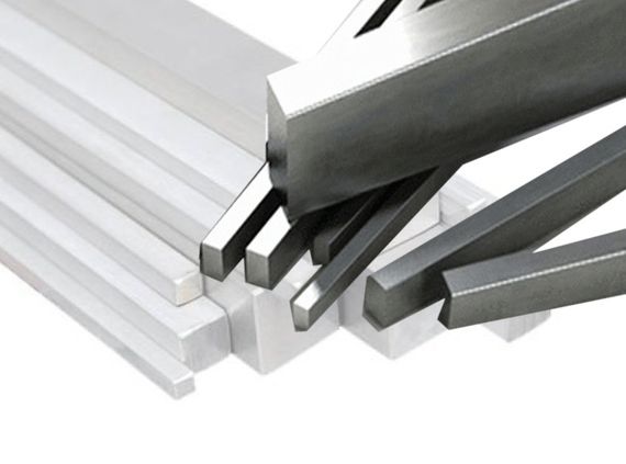 Шпоночная сталь шпоночный материал (Шпонка) 12х8 сталь 45 | Зображення 2