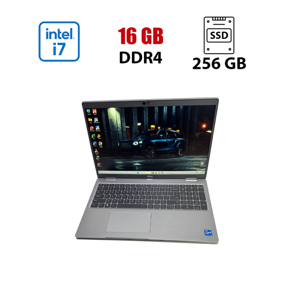 Ультрабук Dell Latitude 5520 / 15.6" (1920x1080) IPS / Intel Core i7-1185G7 (4 (8) ядра по 4.8 GHz) / 16 GB DDR4 / 256 GB SSD / Intel Iris Xe Graphics / WebCam б/в