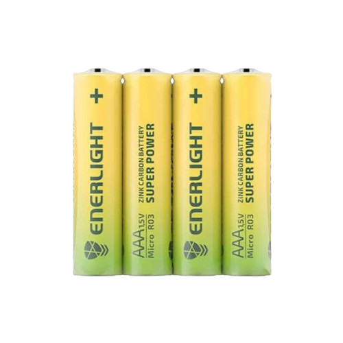 Батарейка сольова AA/R6 (пл-4шт) Enerlight SuperPower