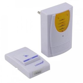 Дверний дзвінок від батарейок Luckarm Intelligent 8203 бездротовий. RP-502 Колір: помаранчевий