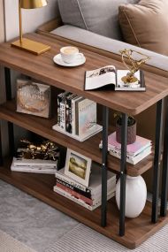 Столик интерьерный журнальный под дерево AND-1931