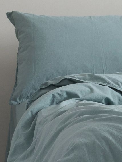 Наволочки Limasso Naturel 50×70 см. Mineral Blue | Зображення 1