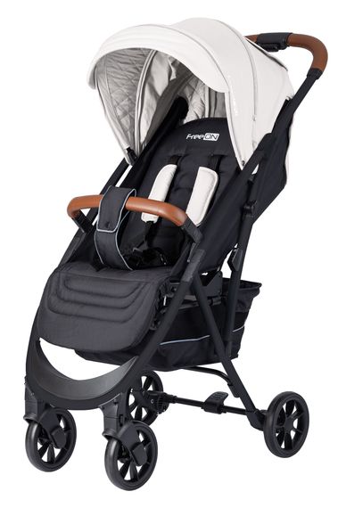 Коляска FreeON LUX Premium Light Grey-Black | Зображення 1