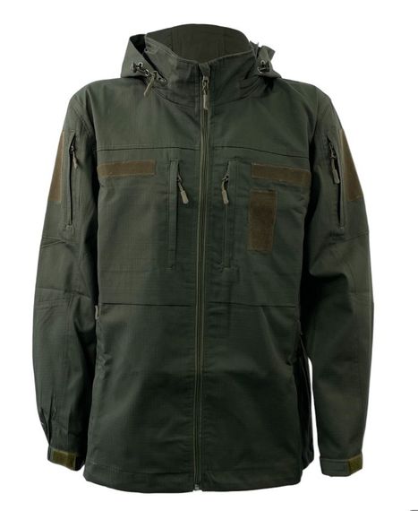 Ветровка тактическая Tactic4Profi рип-стоп без подкладки р.M (46) хаки