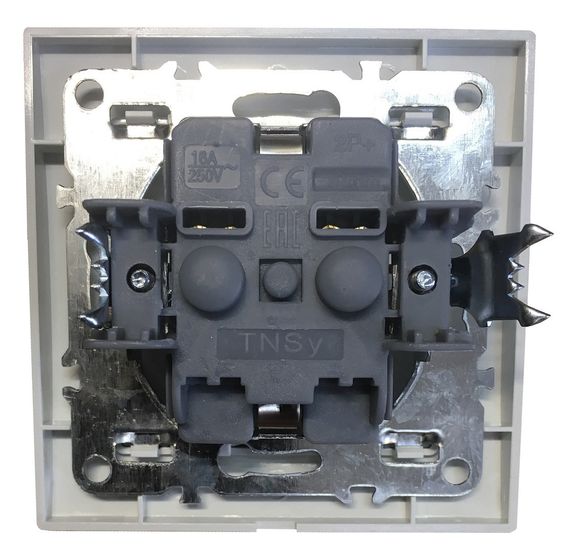 Розетка внутрішній установки 1-а з/к біла IP20 Malta Ny95000958 | Зображення 1