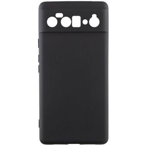 Чехол TPU GETMAN Liquid Silk Full Camera для Google Pixel 6 Pro Черный / Black