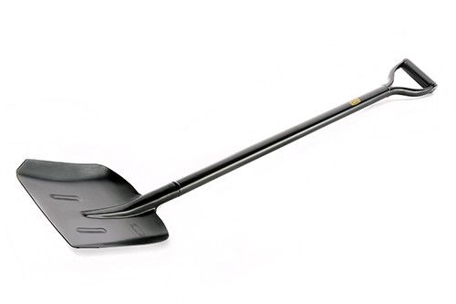 Лопата с металлической ручкой совковая 245×285×1200мм СИЛА