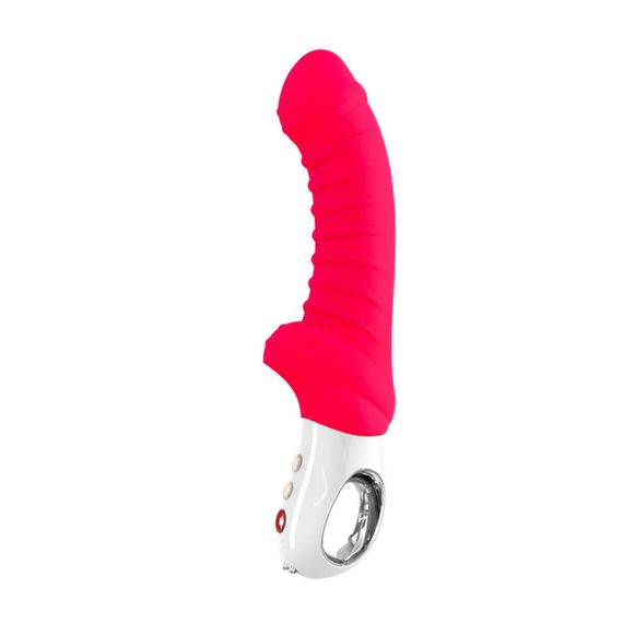 Вибратор для точки G Fun Factory TIGER india red, ребристый, подходит для анальной стимуляции | Зображення 2
