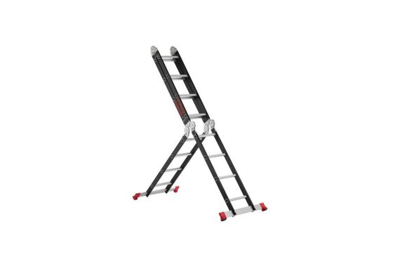 Лестница трансформер Intertool - 4450 мм x 4x4 ступеней (LT-0024) | Зображення 1