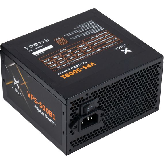 Блок живлення Vinga 500W (VPS-500B1) | Зображення 4