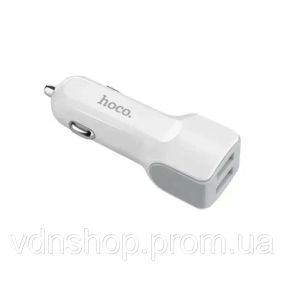 Адаптер ОЗУ Hoco Z23 dual-port car charger 2USB 2.4A