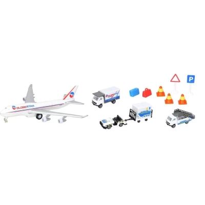 Ігровий набір Dickie Toys Аеропорт, 3 машинки,1 літак, 13 аксесуарів (3743001) | Зображення 3