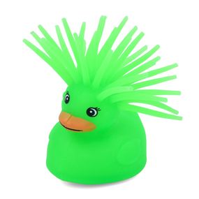 Дитяча іграшка Антистрес Качка MS 3719(Green) світлові ефекти