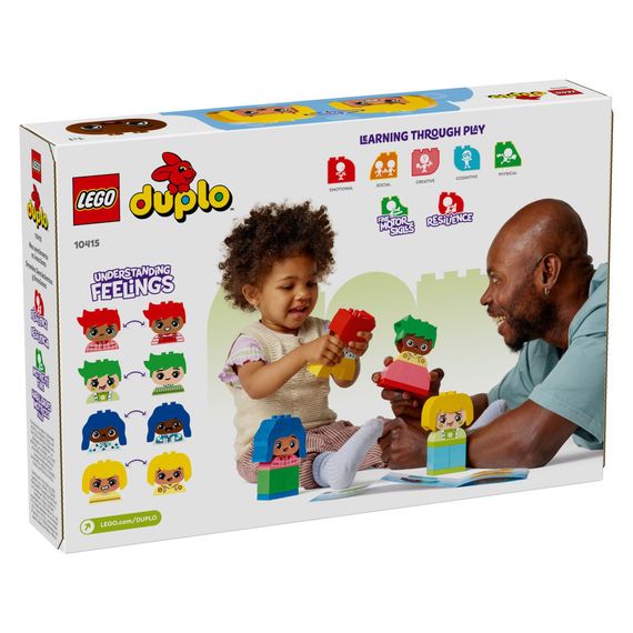 Конструктор LEGO DUPLO My First Сильні почуття та емоції 23 деталей (10415) | Зображення 5