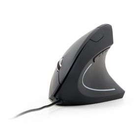 Оптична мишка Gembird MUS-ERGO-01, USB интерфейс, чорний колір