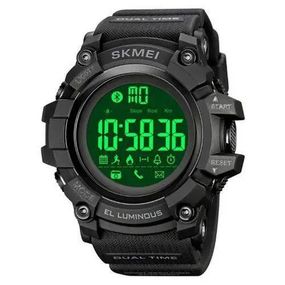 Годинник наручний чоловічий SKMEI 2053BK BLUETOOTH, BLACK. CF-294 Колір: чорний