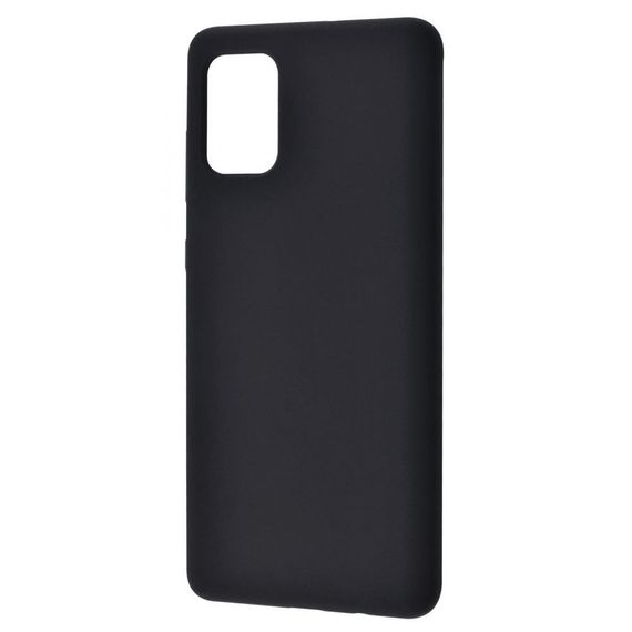 Чохол Silicone Cover Case для Samsung A71 Black